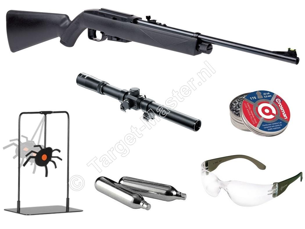 Crosman REPEATAIR 1077 Semi-Automatic Co2 Air Rifle 4.50mm, .177, SET-1 Crosman REPEATAIR 1077 Semi-Automatic Co2 Air Rifle 4.50mm, .177, SET-1